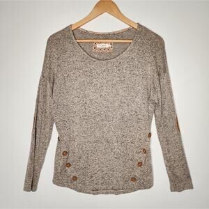🌻3 for $18 Blu Pepper Brown Long Sleeve Top